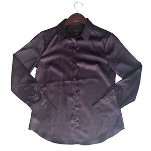 Banana Republic Satin Button Up